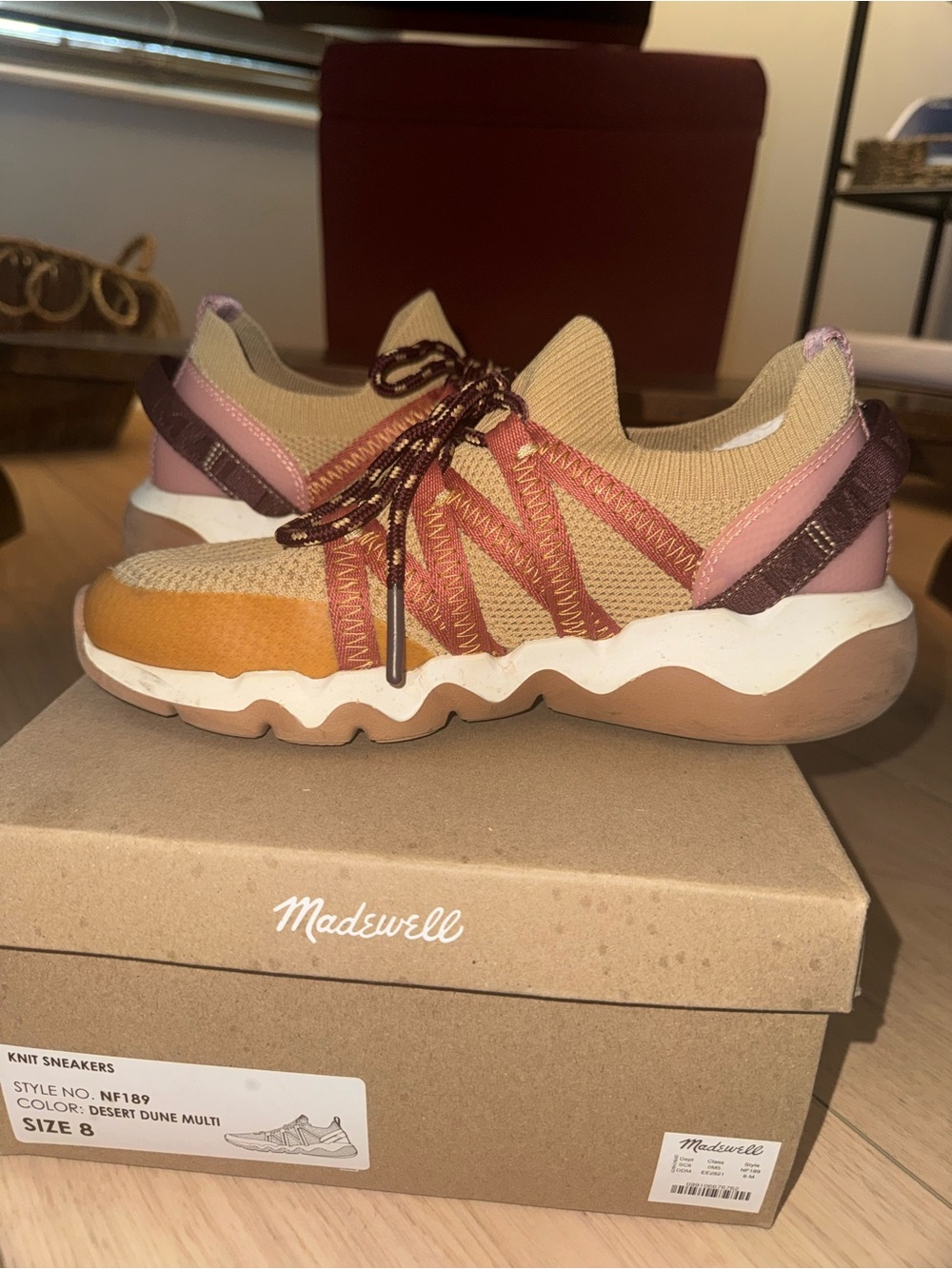 Madewell Women’s Field Knit Sneakers Size 8